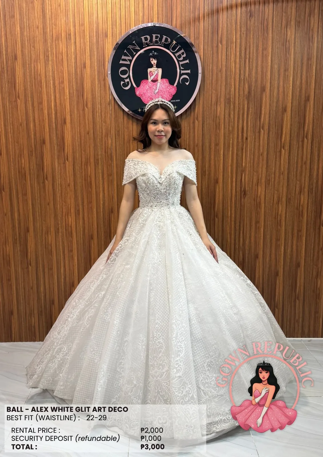 Ball Gowns: White 284